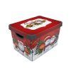 Karácsonyi mintás tároló doboz 20L AKCIÓ