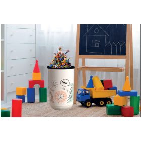 Univerzális tároló szövet felső résszel állatos 40L