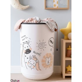   Univerzális tároló szövet felső résszel Cute animals 20L