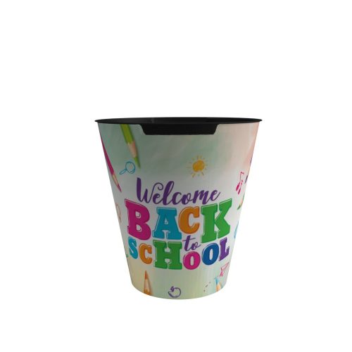 Papírkosár 10L 27x28cm különféle dekor