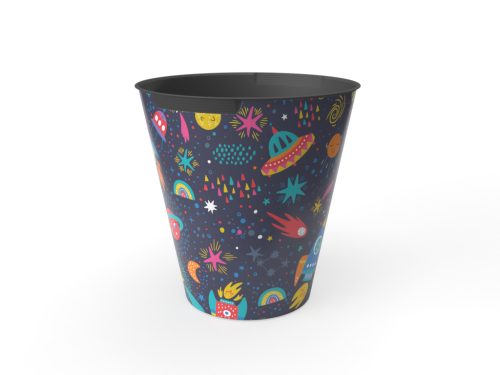 Papírkosár 10L 27x28cm különféle dekor