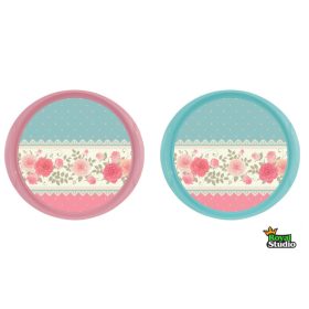 Tálca kerek dekoros 161061-803