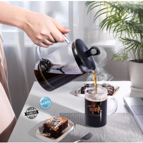   Tea-kávé készítő szűrővel hőálló üveg 660ml 131080-012