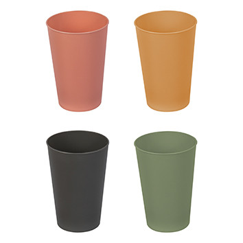 Pohár műanyag színes 340ml 161460-150