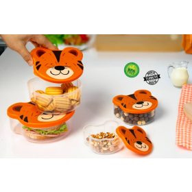 Ételtároló szett 4db oroszlános 162270-003