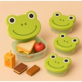 Ételtároló szett 4db békás 162270-004