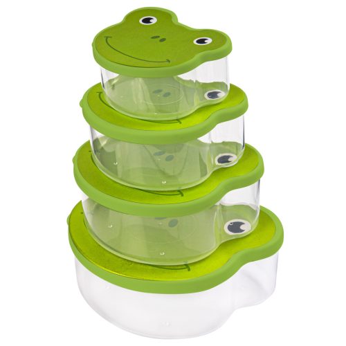 Ételtároló szett 4db békás 162270-004