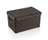 Tároló doboz RL tetővel Rattan 6,0L 28,4x19,3x12,7cm 9000 KIF Tároló doboz RL tetővel Rattan 6,0L 28,4x19,3x12,7cm 9000 KIF