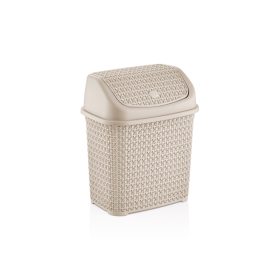 Szemetes billenős 4,5L kötött mintás 8102