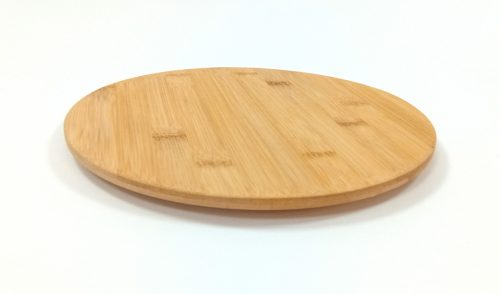 Forgó tálaló tányér bambusz 30cm UR-3526