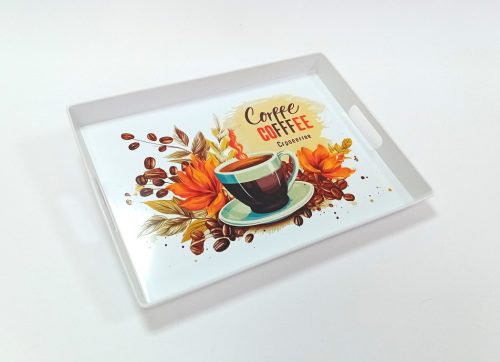 Tálca téglalap vegyes dekor 27,5x38 cm WASL-017