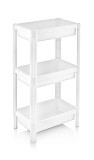 Álló polc fehér műanyag 3 polcos 380x490x510mm SP-312
