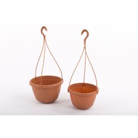   Virágcserép Stella függeszthető akasztóval 5,22 l terrakotta 260