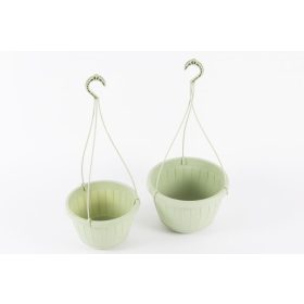   Virágcserép Stella függeszthető akasztóval 5,22 l olivazöld 260