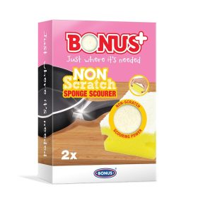 Mosogatószivacs karcmentes 2db 9,5x7cm B353