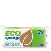 Mosogatószivacs formázott ECO 3db 7x9,5cm B019