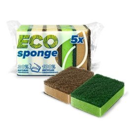 Mosogatószivacs ECO 5db 9,8x7,3cm B033