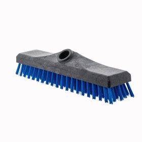 Padlósúroló kefe kék 30cm B014