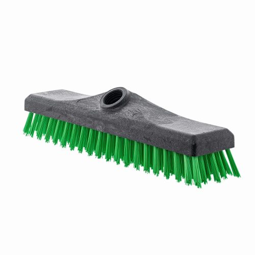 Padlósúroló kefe zöld 30cm B038