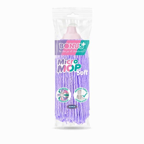 Mop fej mikroszálas extra puha B153