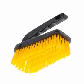 Fogantyús súrolókefe sárga B642