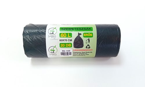 Szemeteszsák 60L 20db Happy Cleaning RS-1430