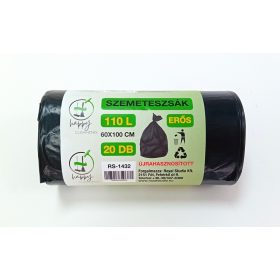 Szemeteszsák 110L 20db Happy Cleaning RS-1432