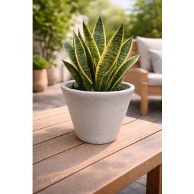 Kaspó beton hatású 33cm