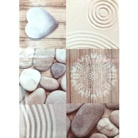 Asztalterítő viaszos vászon Happy Home 140x100cm RS-1451