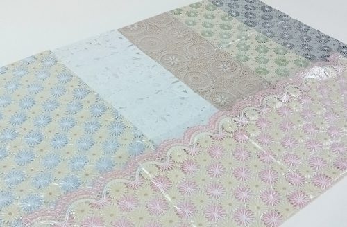 Asztalterítő nylon virágmintás Happy Home 140x100cm RS-1453