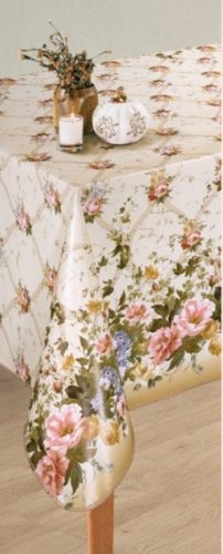 Asztalterítő viaszos vászon Happy Home 140x200cm RS-1454