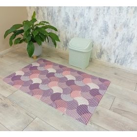 Fürdőszoba szőnyeg PVC Happy Home 65x100cm RS-1455