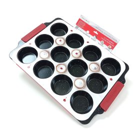 Muffin sütőforma 12 részes kerámia bevonattal RL-MFN12