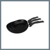 Serpenyő szett márvány bevonat szilikon fedővel 20/18/16 cm RL-FS3M