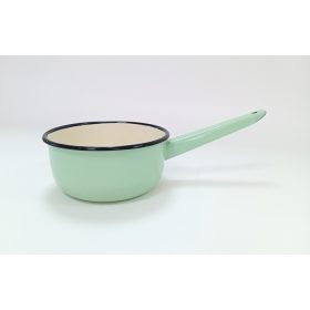 Zománcozott nyeles lábas menta Happy Cooking 1,5L RS-1404