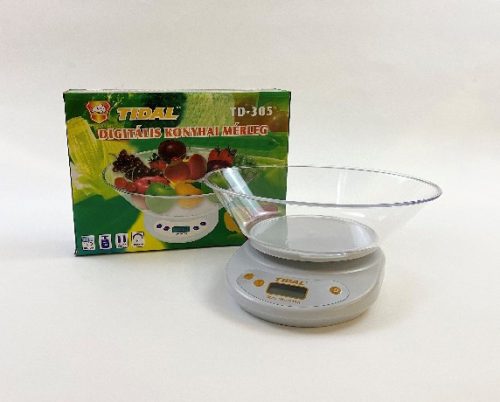 Konyhai mérleg digitális (5kg-ig) TD-305