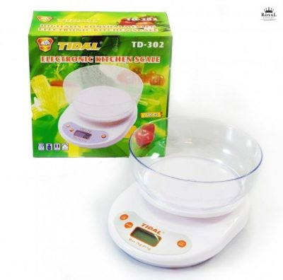 Konyhai mérleg digitális (7kg-ig) TD-302