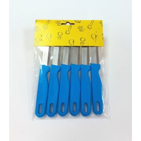 Zöldséges kiskés Happy Cooking 6cm 6db-os szett