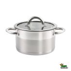 Lábas üveg fedővel RM 16x9,5cm 1,9L Happy Cooking RS-1340