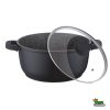 Fazék gránit bevonat 6,5L üveg fedővel PH-15810-28