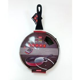 Serpenyő üveg fedővel gránit bevonat 24cm BM-7640-24