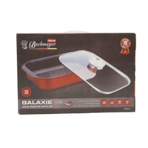 Sütőtál márvány bevonat üvegfedővel 34cm BM-7826-34 AKCIÓ