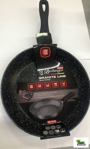 Serpenyő gránit bevonat 28cm BM-7701-28