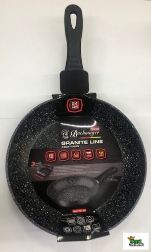 Serpenyő gránit bevonat 24cm BM-7701-24