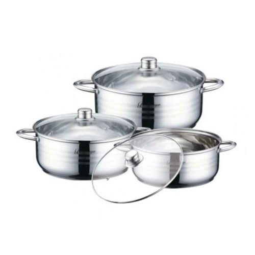 Edénykészlet 6 részes inox BM-3011
