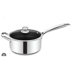 Lábas hosszú nyéllel üvegfedővel 3D bevonat CF-PSA20