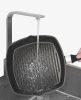 Grill serpenyő üveg fedővel tapadásmentes CF-GP28