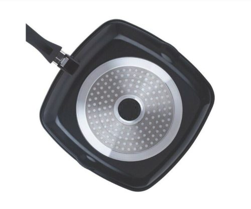 Grill serpenyő üveg fedővel tapadásmentes CF-GP28