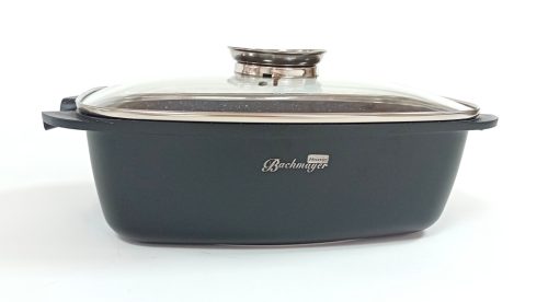 Kacsasütő tál üveg fedővel 32cm BM-7824-32