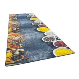 Konyhai szőnyeg csúszásgátlós 60x180cm Fűszeres 40580